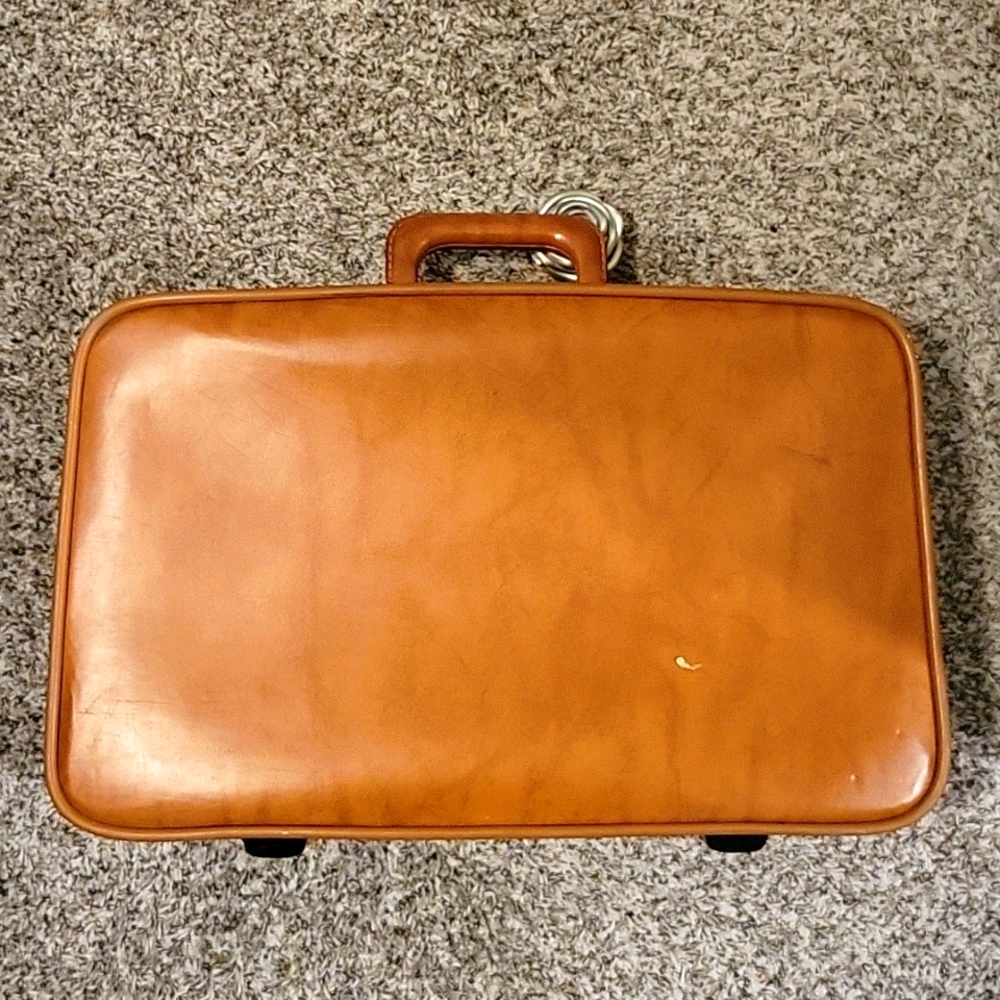 Vintage 1950s Sears Featherlite Suitcase